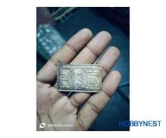 Fine square silver