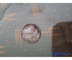 1905 One Rupee British India Silver Coin Edward VII Calcutta Mint Genuine - Image 2