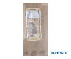 Antique and Rare  star Note Two hundred Rupees Note - Image 2