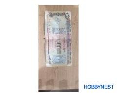 Old Hundred Rupees Note