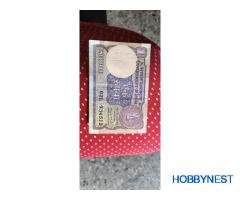​rare vintage 1 rs note original