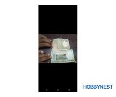 one rupe note and fierupes note - Image 2