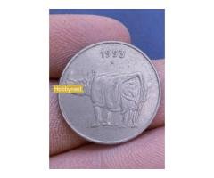 old Indian coin