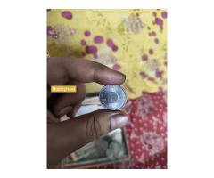 5 rupee coin Kolkata mint - Image 2