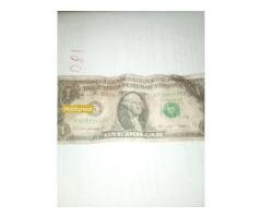 United States 1$ Bill Note